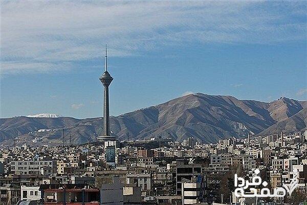تصاویری از عملیات سامانه پدافندی با اهدافی در آسمان تهران