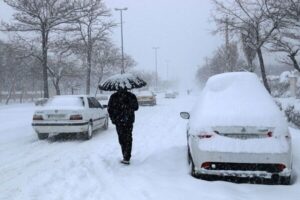 تهران دوشنبه یخ می زند؛بارش برف در شهرهای شمال استان