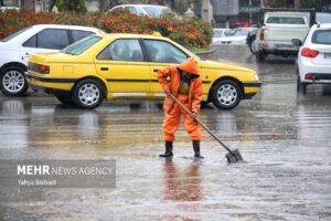 آماده باش نیروی شهرداری کرمانشاه در پی هشدار هواشناسی