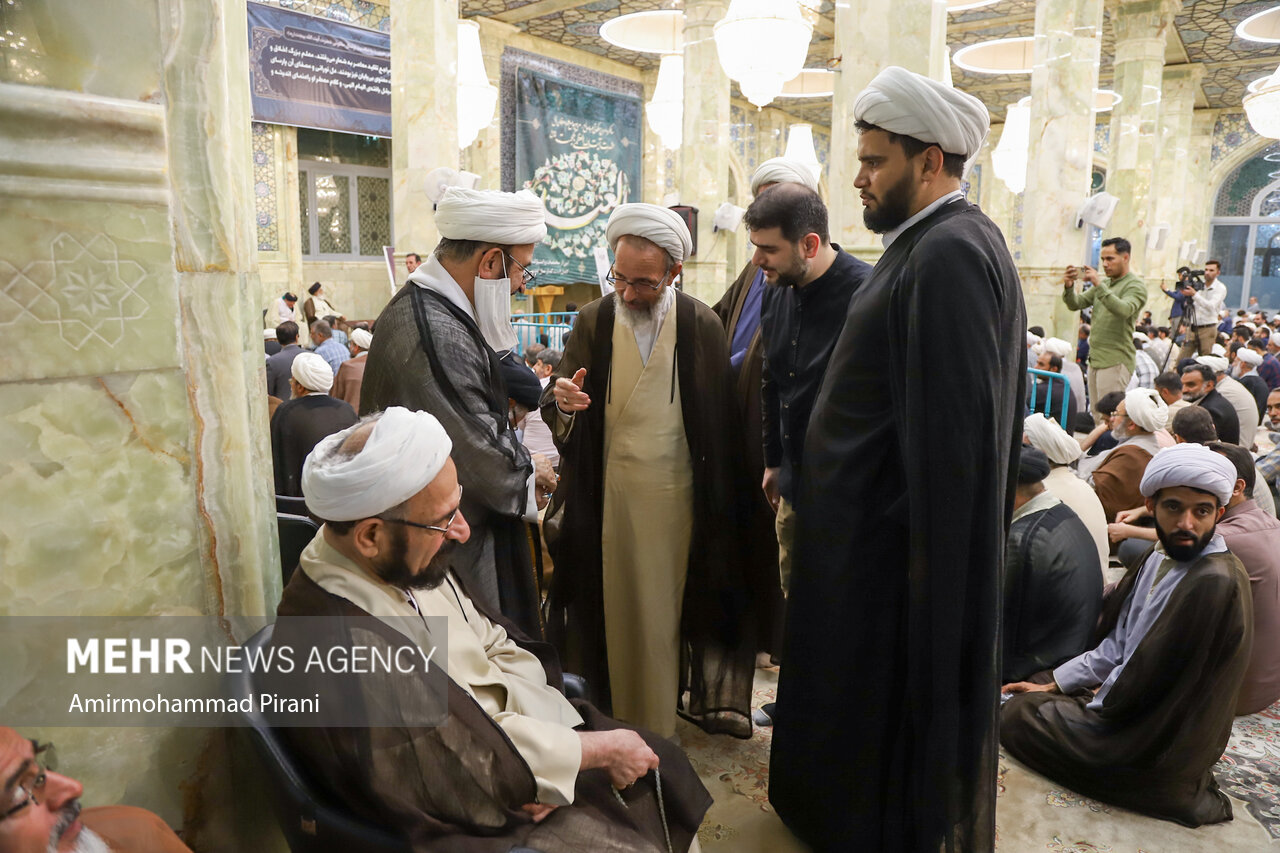 سالگرد آیت الله بهجت (ره) در مسجد اعظم قم