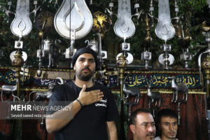 آیین عزاداری سرور و سالار شهیدان در شهر ایلام