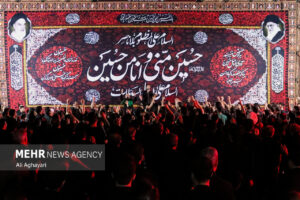 عزاداری شب پنجم محرم در ارومیه