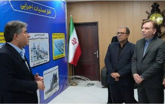 ۱۰ پروژه بندر در استان بوشهر افتتاح یا آغاز شد