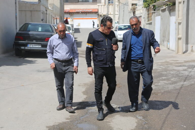 پوست زمخت محرومیت در محله دباغی شیراز