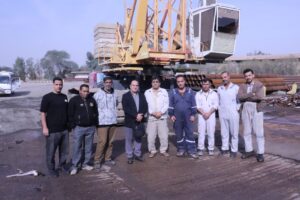 برگزاری دوره تخصصی جرثقیل ۱۵۰۰ تن و تاور کرین در يارد خرمشهر
