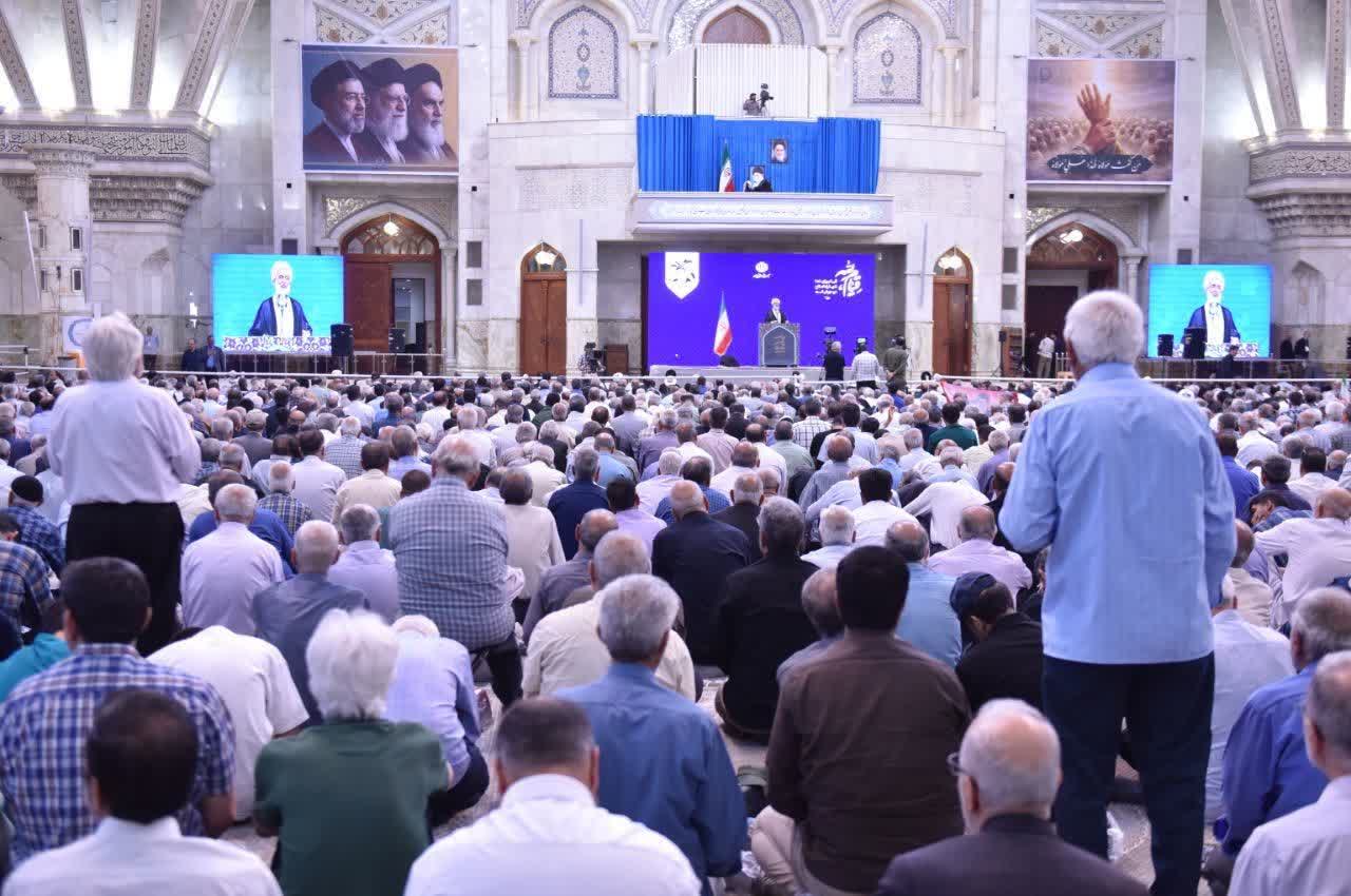 دومین نماز جمعه سال ۱۴۰۵ در حرم مطهر امام خمینی(ره) برگزار شد