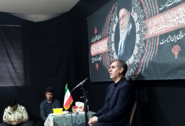 مراسم بزرگداشت دانشجویان ایرانی مسکو برای رهبر شهید انقلاب